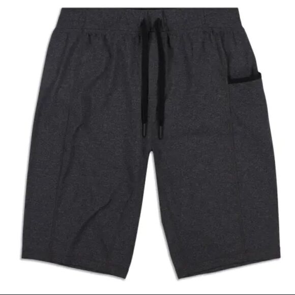 Lululemon Athletica Pace Breaker Short In Heathered Gray Size M - Picture 1 of 9